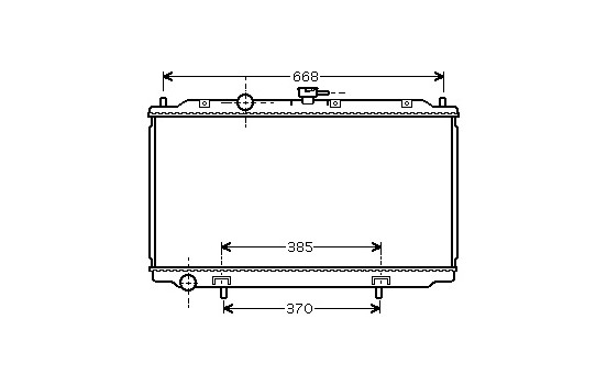 Radiator, engine cooling *** IR PLUS *** 13002215 International Radiators Plus