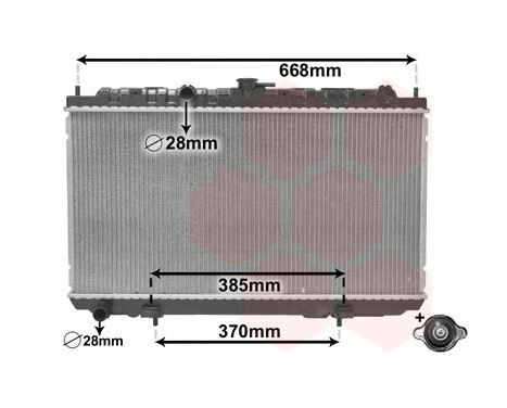 Radiator, engine cooling *** IR PLUS *** 13002215 International Radiators Plus, Image 3