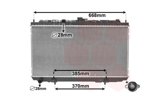 Radiator, engine cooling *** IR PLUS *** 13002215 International Radiators Plus, Image 3
