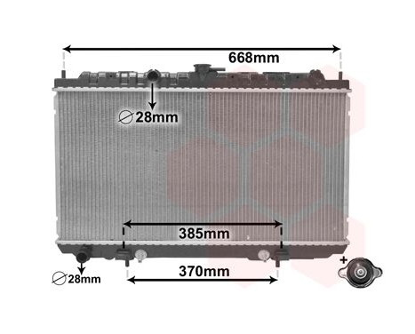 Radiator, engine cooling *** IR PLUS *** 13002218 International Radiators Plus, Image 3