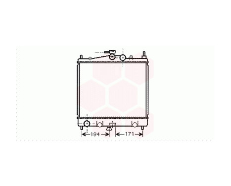 Radiator, engine cooling *** IR PLUS *** 13002247 International Radiators Plus