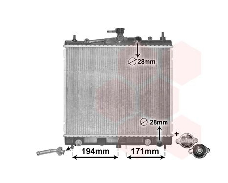 Radiator, engine cooling *** IR PLUS *** 13002248 International Radiators Plus, Image 3