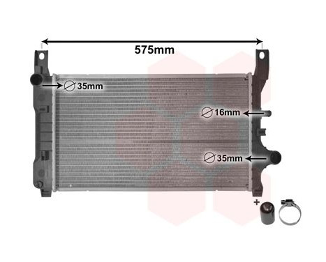 Radiator, engine cooling *** IR PLUS *** 18002127 International Radiators Plus