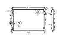 Radiator, engine cooling *** IR PLUS *** 18002425 International Radiators Plus
