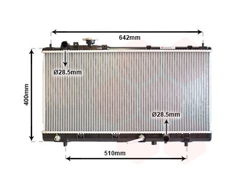 Radiator, engine cooling *** IR PLUS *** 27002168 International Radiators Plus, Image 2