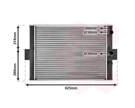 Radiator, engine cooling *** IR PLUS *** 28002062 International Radiators Plus, Image 2