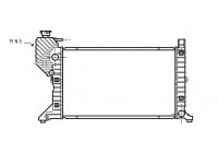 Radiator, engine cooling *** IR PLUS *** 30002300 International Radiators Plus