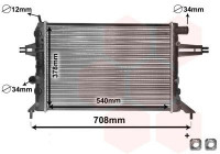 Radiator, engine cooling *** IR PLUS *** 37002272 International Radiators Plus