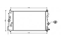 Radiator, engine cooling *** IR PLUS *** 37002488 International Radiators Plus