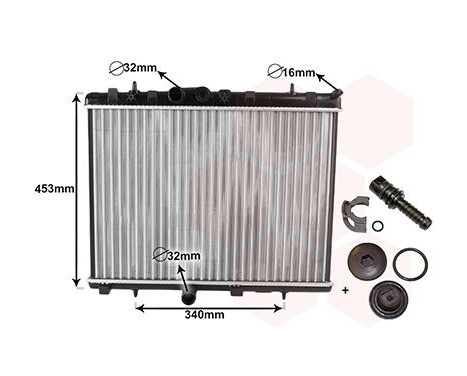 Radiator, engine cooling *** IR PLUS *** 40002255 International Radiators Plus, Image 3