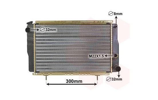 Radiator, engine cooling *** IR PLUS *** 43002001 International Radiators Plus, Image 3