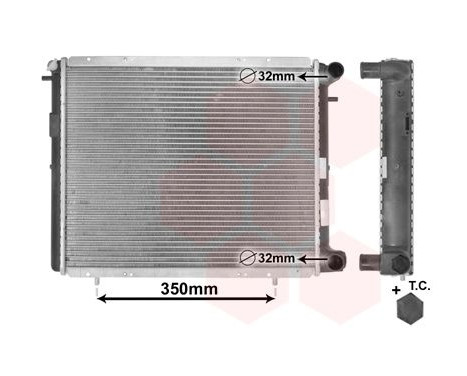 Radiator, engine cooling *** IR PLUS *** 43002045 International Radiators Plus, Image 3