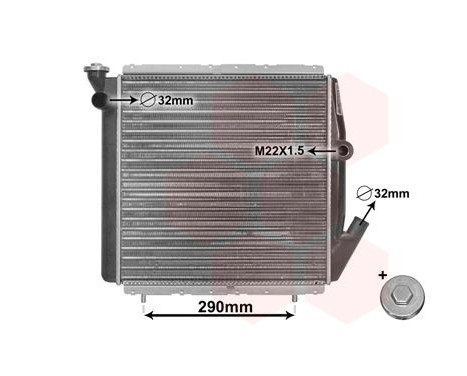 Radiator, engine cooling *** IR PLUS *** 43002070 International Radiators Plus, Image 3