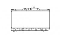 Radiator, engine cooling *** IR PLUS *** 53002117 International Radiators Plus