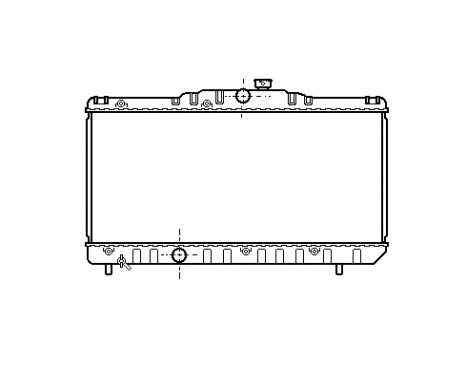 Radiator, engine cooling *** IR PLUS *** 53002117 International Radiators Plus