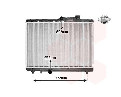 Radiator, engine cooling *** IR PLUS *** 53002140 International Radiators Plus, Image 3