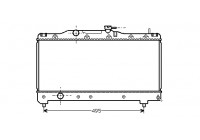 Radiator, engine cooling *** IR PLUS *** 53002141 International Radiators