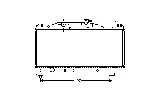 Radiator, engine cooling *** IR PLUS *** 53002141 International Radiators