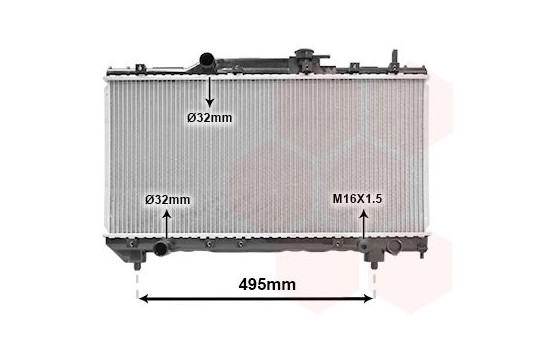 Radiator, engine cooling *** IR PLUS *** 53002141 International Radiators, Image 3
