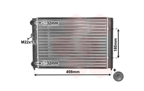 Radiator, engine cooling *** IR PLUS *** 58002028 International Radiators Plus, Image 2