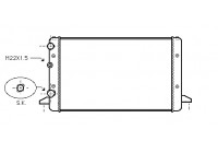 Radiator, engine cooling *** IR PLUS *** 58002121 International Radiators Plus
