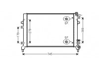 Radiator, engine cooling *** IR PLUS *** 58002326 International Radiators Plus