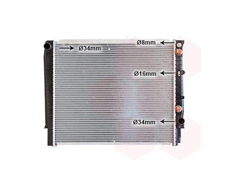 Radiator, engine cooling *** IR PLUS *** 59002062 International Radiators Plus, Image 3