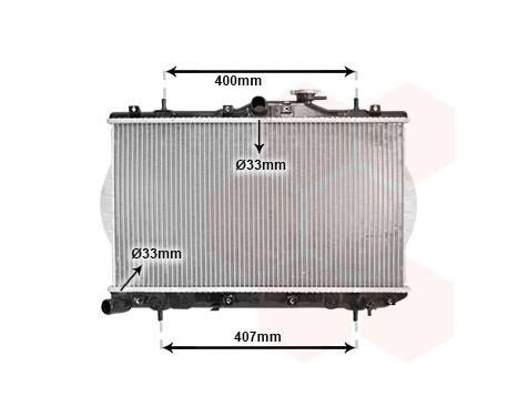 Radiator, engine cooling *** IR PLUS *** 82002047 International Radiators Plus, Image 2