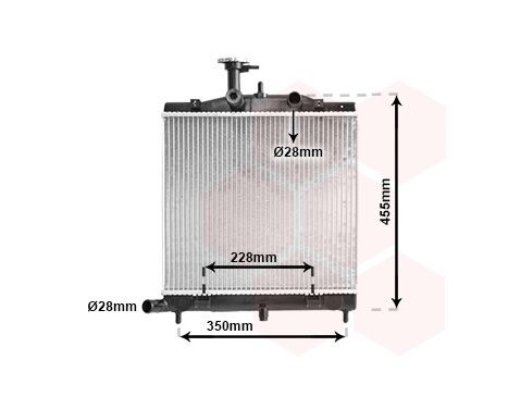 Radiator, engine cooling *** IR PLUS *** 83002172 International Radiators Plus, Image 3