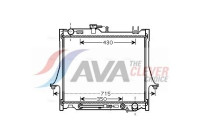 Radiator, engine cooling IS2026 Ava Quality Cooling
