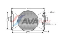 Radiator, engine cooling IV2035 Ava Quality Cooling