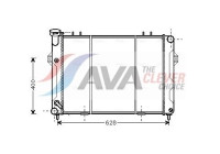 Radiator, engine cooling JE2008 Ava Quality Cooling