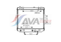 Radiator, engine cooling JE2071 Ava Quality Cooling