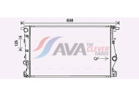 Radiator, engine cooling JE2075 Ava Quality Cooling