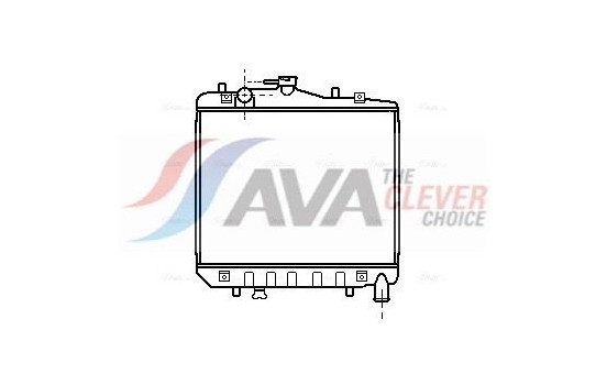 Radiator, engine cooling KA2001 Ava Quality Cooling