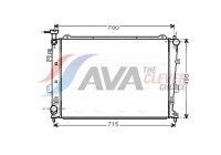Radiator, engine cooling KA2103 Ava Quality Cooling