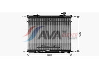Radiator, engine cooling KA2337 Ava Quality Cooling