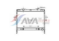 Radiator, engine cooling KAA2058 Ava Quality Cooling
