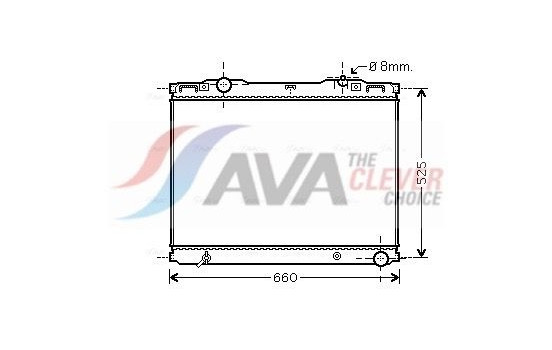 Radiator, engine cooling KAA2133 Ava Quality Cooling