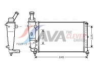 Radiator, engine cooling LC2082 Ava Quality Cooling