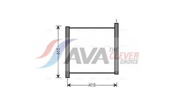 Radiator, engine cooling MC2012 Ava Quality Cooling