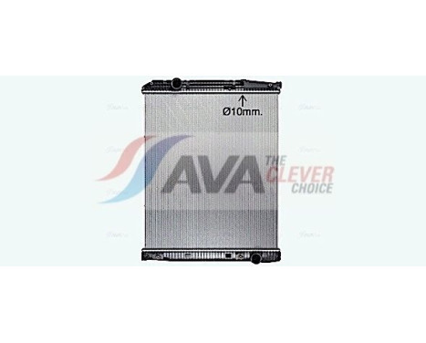 Radiator, engine cooling ME2150N Ava Quality Cooling, Image 4