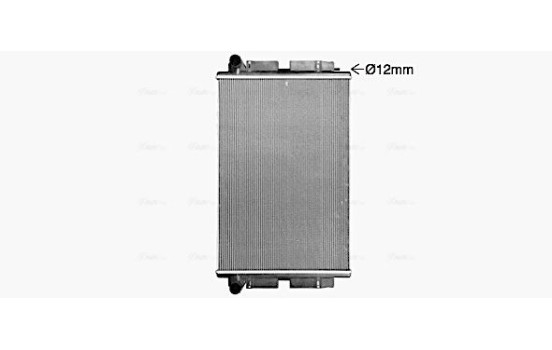Radiator, engine cooling ME2311 Ava Quality Cooling