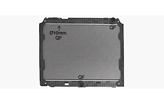 Radiator, engine cooling ME2338 Ava Quality Cooling