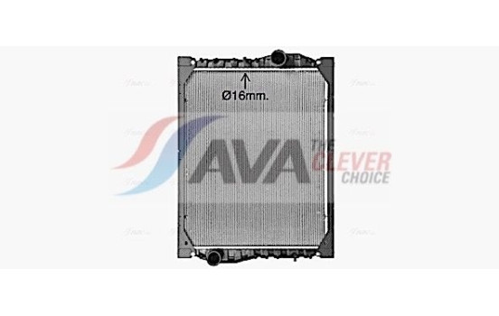 Radiator, engine cooling MN2110 Ava Quality Cooling, Image 3