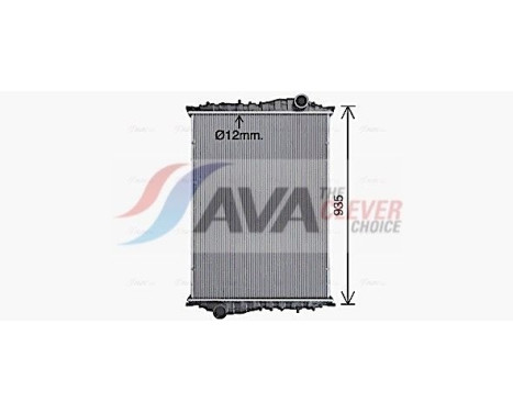 Radiator, engine cooling MN2113N Ava Quality Cooling, Image 3