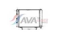 Radiator, engine cooling MS2079 Ava Quality Cooling
