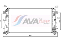 Radiator, engine cooling MS2446 Ava Quality Cooling