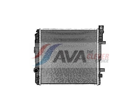 Radiator, engine cooling MS2718 Ava Quality Cooling, Image 2
