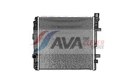 Radiator, engine cooling MS2718 Ava Quality Cooling, Image 2